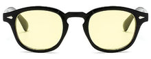 Load image into Gallery viewer, Johnny Depp Style Round Sunglasses Clear Tinted Lens Brand Design Party Show Sun Glasses Oculos De Sol
