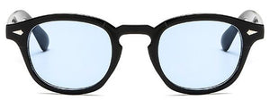 Johnny Depp Style Round Sunglasses Clear Tinted Lens Brand Design Party Show Sun Glasses Oculos De Sol