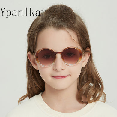 Kid Sunglasses Girls Gradient Sun Glasses Boys Oversized Round Sunglass Children Colored Glasses UV400