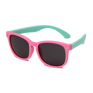Kids Polarized Sunglasses Boys Girls Square Glasses Gift For Children UV400 Shades
