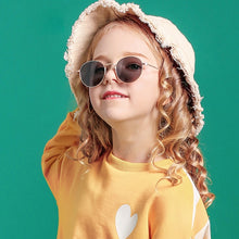 Carica l&#39;immagine nel visualizzatore di Gallery, Occhiali da sole polarizzati per bambini rotondi unisex da equitazione per ragazzi e ragazze Occhiali da sole retrò Cool Outdoor UV400 Eyewear 3054 