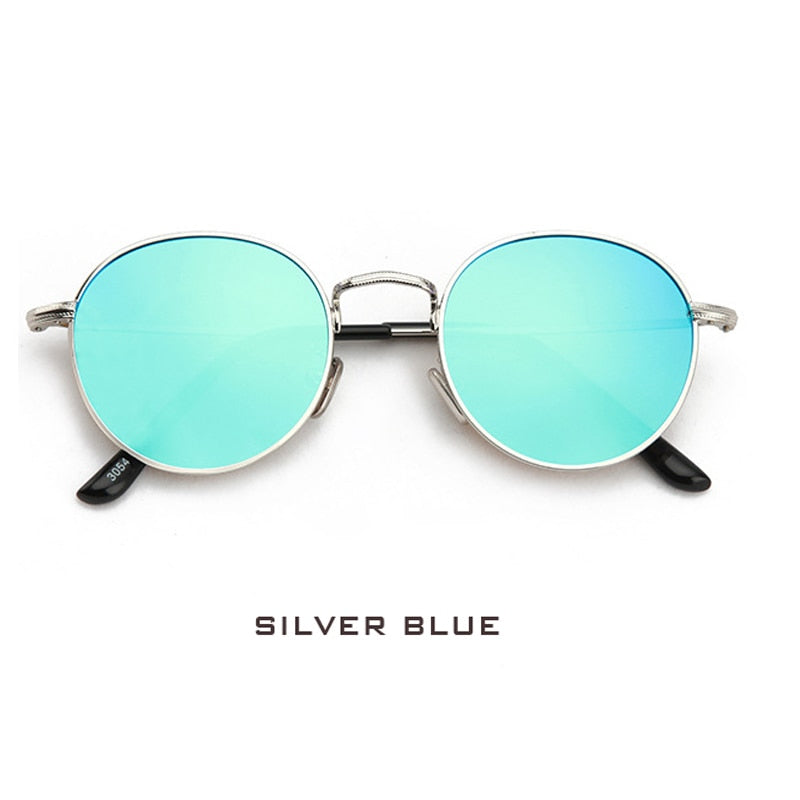 Occhiali da sole polarizzati per bambini rotondi unisex da equitazione per ragazzi e ragazze Occhiali da sole retrò Cool Outdoor UV400 Eyewear 3054 