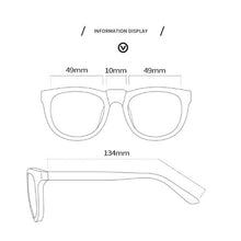Carica l&#39;immagine nel visualizzatore di Gallery, Occhiali da sole polarizzati per bambini rotondi unisex da equitazione per ragazzi e ragazze Occhiali da sole retrò Cool Outdoor UV400 Eyewear 3054 