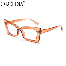 Load image into Gallery viewer, Ladies Glasses Small Frame Cat Eye Flat Glasses Candy Color Frame Optical Frame Can Wear Myopia Glasses 2023 Latest Hot