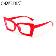 Load image into Gallery viewer, Ladies Glasses Small Frame Cat Eye Flat Glasses Candy Color Frame Optical Frame Can Wear Myopia Glasses 2023 Latest Hot
