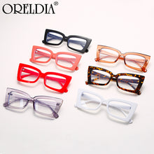 Load image into Gallery viewer, Ladies Glasses Small Frame Cat Eye Flat Glasses Candy Color Frame Optical Frame Can Wear Myopia Glasses 2023 Latest Hot