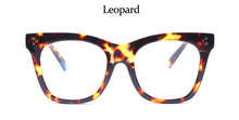 Load image into Gallery viewer, Leopard Eyeglasses Frames For Women Vintage Square Flower Female Glasses Frame Transparent Eyewear
