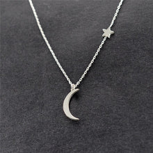 Load image into Gallery viewer, Fashion Long Necklaces 2018 Summer New Bohemia Style Gold Silver Color Star Moon Necklace Women Boho Pendants Choker Jewelry G2