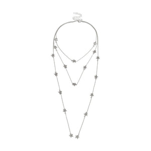 Fashion Long Necklaces 2018 Summer New Bohemia Style Gold Silver Color Star Moon Necklace Women Boho Pendants Choker Jewelry G2