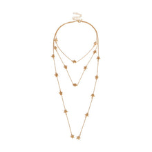 Load image into Gallery viewer, Fashion Long Necklaces 2018 Summer New Bohemia Style Gold Silver Color Star Moon Necklace Women Boho Pendants Choker Jewelry G2