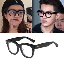 Load image into Gallery viewer, Brand Design Square Big Frame Glasses Oversized Optical Glasses Frame Spectacles Women Men Eyewear Frames