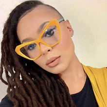 Load image into Gallery viewer, Brand Designer Cat Eye Anti Blue Light Optical Prescription Glasses Frames Women Sexy Ladies Computer Eyeglasses