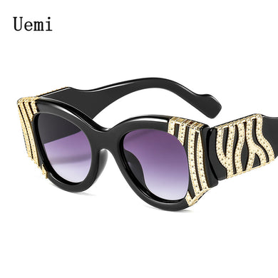 Brand Designer Sunglasses for Women Men Vintage Roung Frame Sun Glasses Modern Trending Shades UV400 Eyewear
