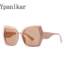 Load image into Gallery viewer, Brand Sunglasses Women Oversized Square  Brand Big Frame Retro Women&#39;s Gradient Sunglasses Driving