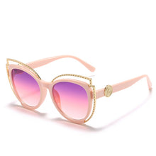 Load image into Gallery viewer, Cat Eye Sunglasses For Women Brand Design Classic Retro Ladies Summer Beach Outdoor Driving Gradient Sun Glasses