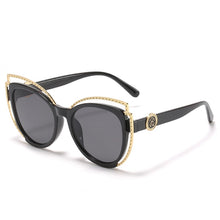 Load image into Gallery viewer, Cat Eye Sunglasses For Women Brand Design Classic Retro Ladies Summer Beach Outdoor Driving Gradient Sun Glasses