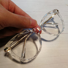 Load image into Gallery viewer, Fashion Luxury Crystal Cat Eye Glasses Frame Women Brand Vintage Optical Anti-blue Eyeglasses Female Spectacles Oculos Feminino