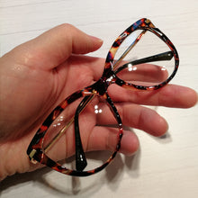 Load image into Gallery viewer, Fashion Luxury Crystal Cat Eye Glasses Frame Women Brand Vintage Optical Anti-blue Eyeglasses Female Spectacles Oculos Feminino