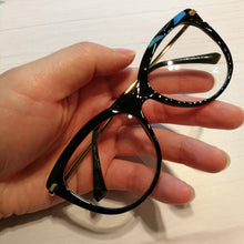 Load image into Gallery viewer, Fashion Luxury Crystal Cat Eye Glasses Frame Women Brand Vintage Optical Anti-blue Eyeglasses Female Spectacles Oculos Feminino