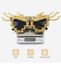 Load image into Gallery viewer, Phoenix Sunglasses women Unique Colorful Gold Punk Sun Glasses Female Eyeglasses