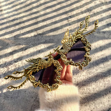 Load image into Gallery viewer, Phoenix Sunglasses women Unique Colorful Gold Punk Sun Glasses Female Eyeglasses