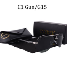 Load image into Gallery viewer, Polarized Men Rimless Sunglasses Pilot women Aluminum Magnesium alloy Brand Designer Polarized male Blue Aviation