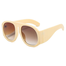 Load image into Gallery viewer, Round Sunglasses Men Women 2023 Brand Design Oversized Personality Frame Unique Big Frame Sunglasses