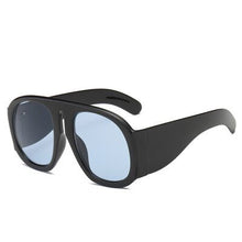 Load image into Gallery viewer, Round Sunglasses Men Women Brand Design Oversized Personality Frame Unique Glasses Leg Retro Sunglasses UV400