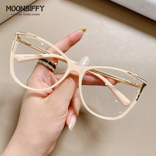 Load image into Gallery viewer, Transparent Computer Glasses Frame Women Men Anti Blue Light Eyewear Brand Designer Optical Spectacle Eyeglasses