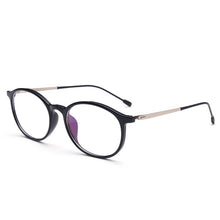 Carica l&#39;immagine nel visualizzatore di Gallery, Male Big Oversized Square Optical Prescription TR90 Glasses Frame Men Ultra Light Soft Myopia Reading Eyewear With Tip