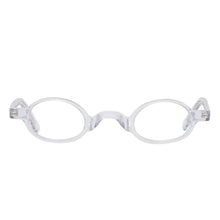 Load image into Gallery viewer, Men And Women Small Oval Full Rim Spectacles Frames With Spring Hinge For Prescription Lens