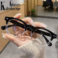 Carica l&#39;immagine nel visualizzatore di Gallery, Men Anti Blue Light Glasses Frame Women Retro Eyeglasses Frames Ladies Candy Color Optical Spectacle Green Frame