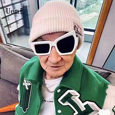 Men Punk Sunglasses  Brand Designer Steampunk Mondern Sun Glasses For Women UV400 Driving Shades Personality Eyewe