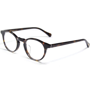 Men Round Glasses Prescription Eyewear Handmade Acetate Small Size Handy 2022  Collection Women Unisex Fade Frame