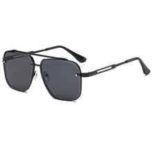 Load image into Gallery viewer, Men Square Sunglasses  Brand Designer Vintage Sun Glasses Male Gradient Brown Black Driving Oculos De Sol
