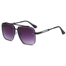 Load image into Gallery viewer, Men Square Sunglasses  Brand Designer Vintage Sun Glasses Male Gradient Brown Black Driving Oculos De Sol