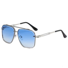 Load image into Gallery viewer, Men Square Sunglasses  Brand Designer Vintage Sun Glasses Male Gradient Brown Black Driving Oculos De Sol