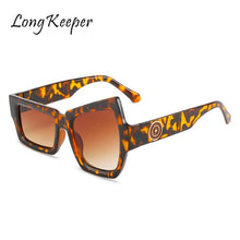 Load image into Gallery viewer, Men Steampunk Geometry Sunglasses Women Driving Shades Women Unique Personality White Decor Eyewear  Brand Uv400