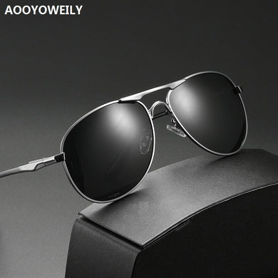 Men Sunglasses Polarized Glasses Women Pilot Retro Designer Sunglasses For Man Driving Fishing Shades Anti-glare UV400