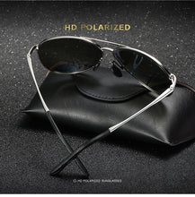 Load image into Gallery viewer, Men Sunglasses pilot Polarized Lens Brand Driving Designer outdoor Alloy frame male Sun Glasses Oculos De Sol UV400 8013