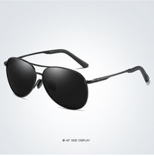 Load image into Gallery viewer, Men Sunglasses pilot Polarized Lens Brand Driving Designer outdoor Alloy frame male Sun Glasses Oculos De Sol UV400 8013