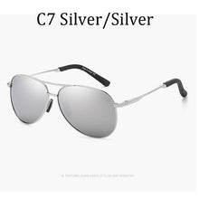 Load image into Gallery viewer, Men Sunglasses pilot Polarized Lens Brand Driving Designer outdoor Alloy frame male Sun Glasses Oculos De Sol UV400 8013