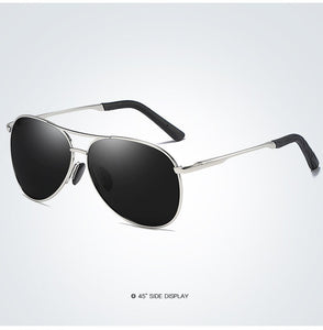 Men Sunglasses pilot Polarized Lens Brand Driving Designer outdoor Alloy frame male Sun Glasses Oculos De Sol UV400 8013