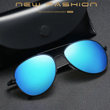 Carica l&#39;immagine nel visualizzatore di Gallery, Occhiali da sole da uomo pilota Lenti polarizzate Marca Driving Designer montatura in lega per esterni occhiali da sole maschili Oculos De Sol UV400 209 