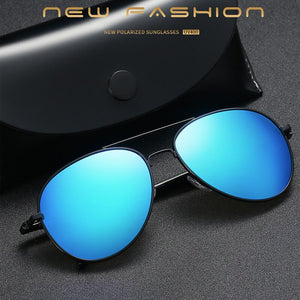 Occhiali da sole da uomo pilota Lenti polarizzate Marca Driving Designer montatura in lega per esterni occhiali da sole maschili Oculos De Sol UV400 209 