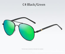 Carica l&#39;immagine nel visualizzatore di Gallery, Occhiali da sole da uomo pilota Lenti polarizzate Marca Driving Designer montatura in lega per esterni occhiali da sole maschili Oculos De Sol UV400 209 