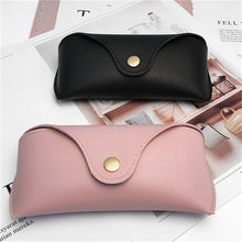 Load image into Gallery viewer, Men Women Glasses Case PU Leather Cover Sunglasses Case Portable Soft Glasses Box Pouch Bag Accessories