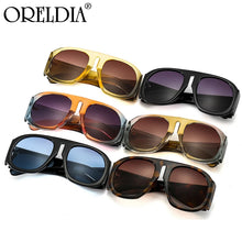 Load image into Gallery viewer, Men&#39;s And Women&#39;s Sunglasses Retro Oversized Wide-Leg Glasses  Brand Black Gradient Sunglasses Women Glasses UV400