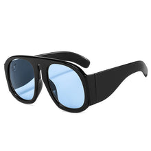 Load image into Gallery viewer, Men&#39;s And Women&#39;s Sunglasses Retro Oversized Wide-Leg Glasses  Brand Black Gradient Sunglasses Women Glasses UV400