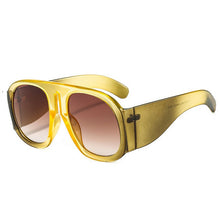 Load image into Gallery viewer, Men&#39;s And Women&#39;s Sunglasses Retro Oversized Wide-Leg Glasses  Brand Black Gradient Sunglasses Women Glasses UV400